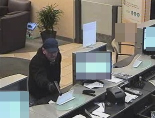 Saint John police are hoping to identify this suspect in a frightening armed bank robbery on Wednesday. 