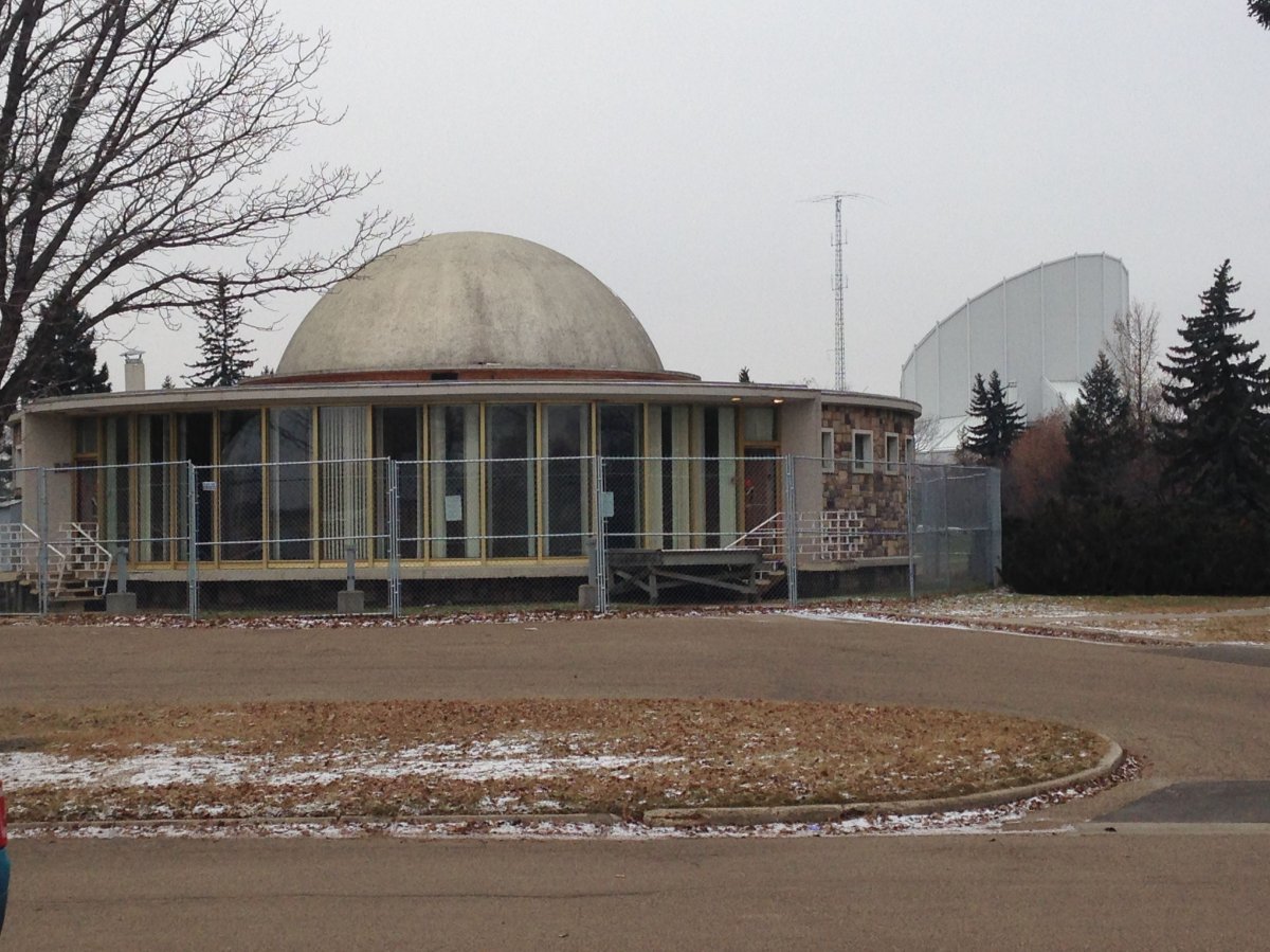 The Queen Elizabeth II Planetarium in Edmonton, Alta.