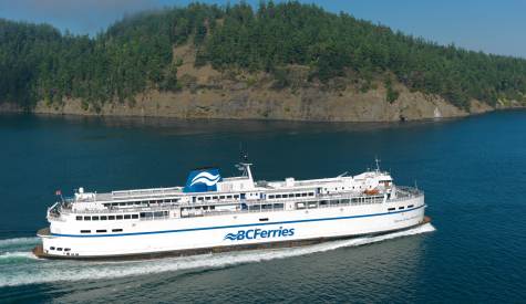 Пътниците на BC Ferries пътуващи между Swartz Bay и Tsawwassen