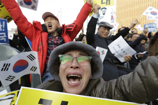 Former-protesters Celebrate As South Korea’s President Gets Impeached ...