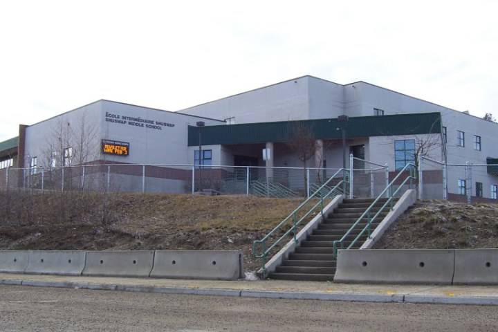 A file photo of Shuswap Middle School. 