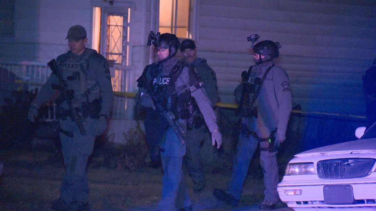 Calgary police were called to a home in the 1900 block of 30 Street S.E. around 9:30 p.m. Saturday where a woman was suffering from a gunshot wound.