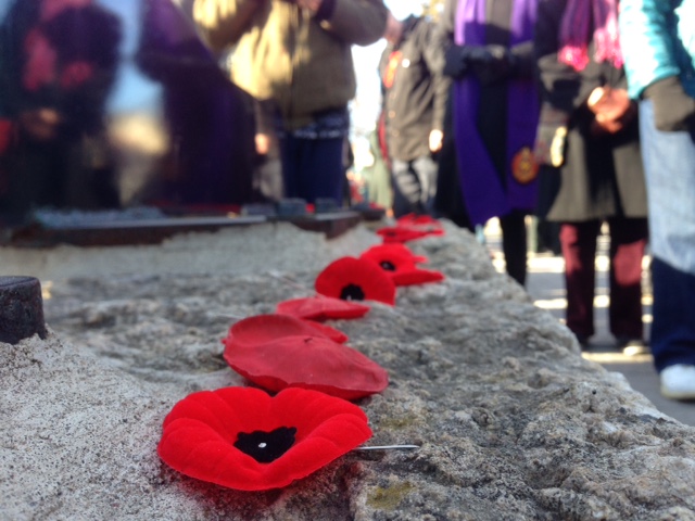Valour Road Remembrance Day Ceremony.