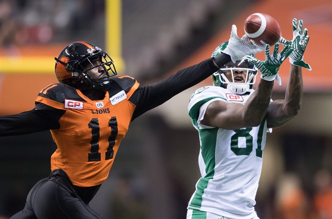 The B.C. Lions defeated the Saskatchewan Roughriders 41-18 for a third straight victory that locked up their first home playoff game since 2012.