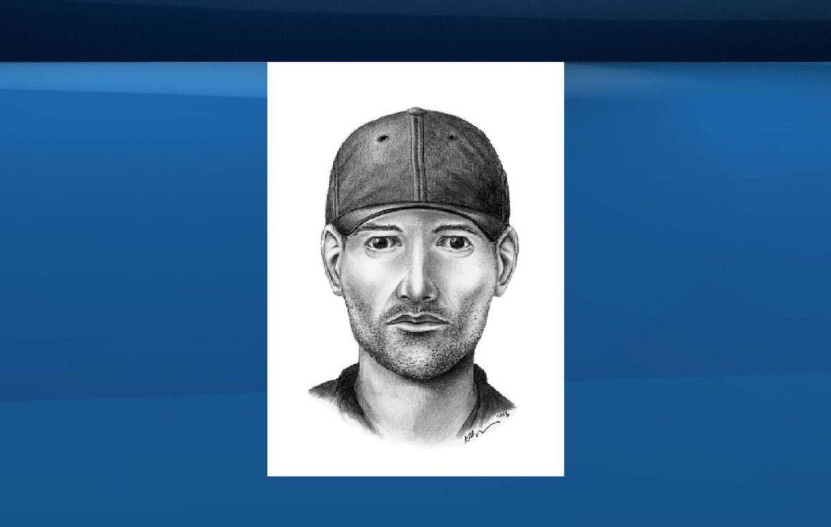 Police release composite sketch of suspect in series of assaults Nov. 8-9, 2016.