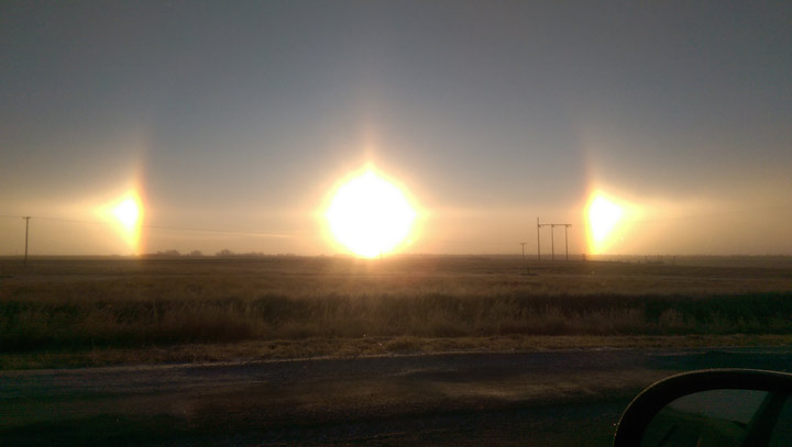 Dec. 19: Cam Leslie took this Your Saskatchewan photo of a sundog on Dec. 17 at Lake Diefenbaker.