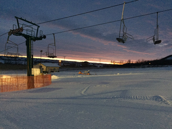 Dec. 21: Krista Sharpe took this Your Saskatchewan photo of Mission Ridge Winter Park at Fort Qu’Appelle.