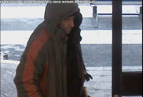 Suspect in theft of purse from injured, elderly woman in Kelowna.