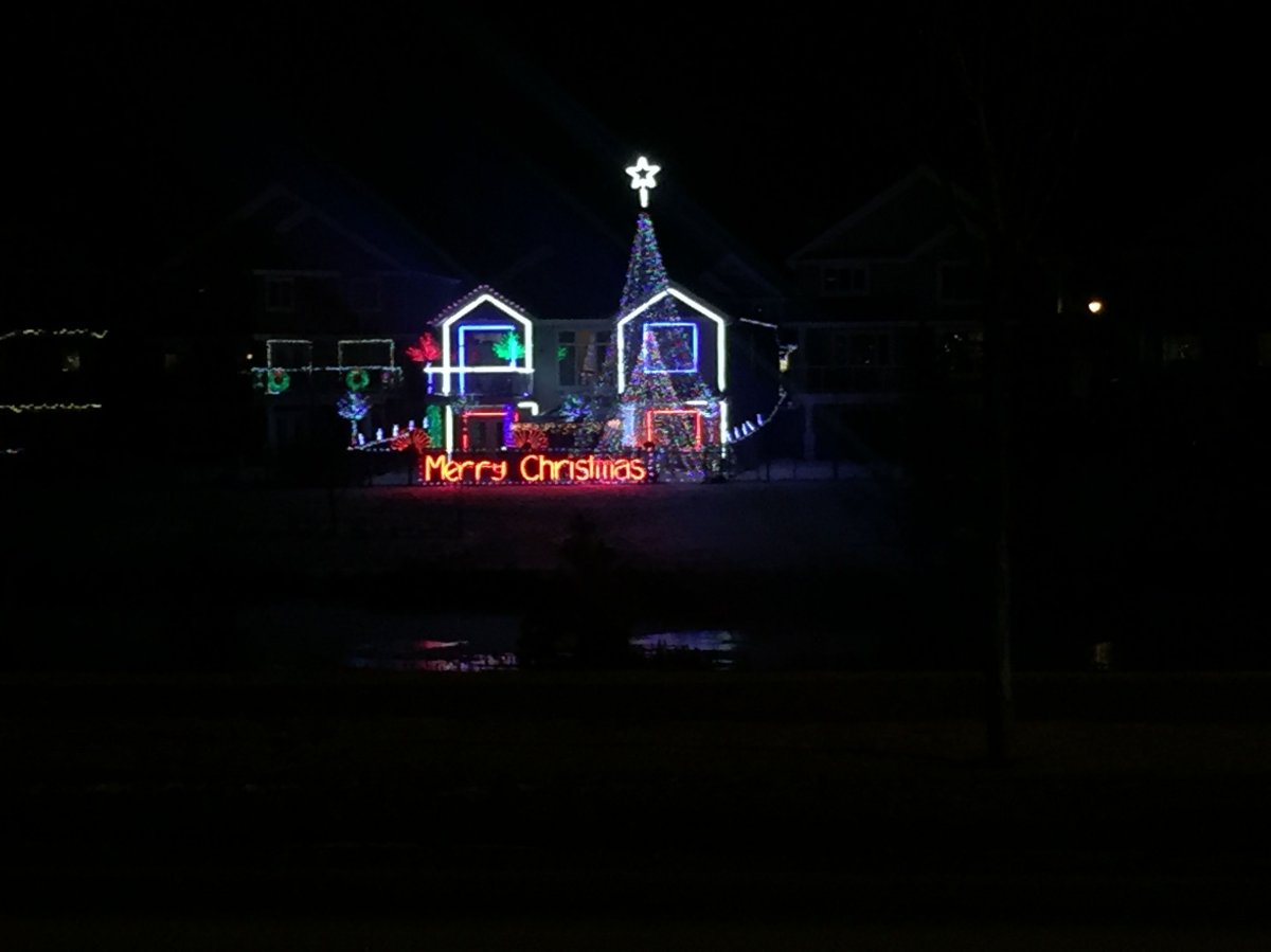 All the lights! Our Edmonton viewers say these homes win at Christmas