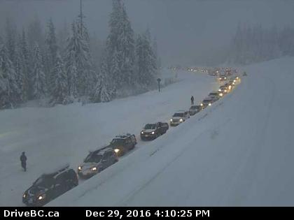 Hwy 5, near Box Canyon Rest Area, looking south