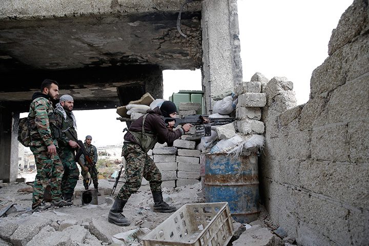 Syrian Military Says Troops Regain 98% Control Of Rebel-held Eastern ...