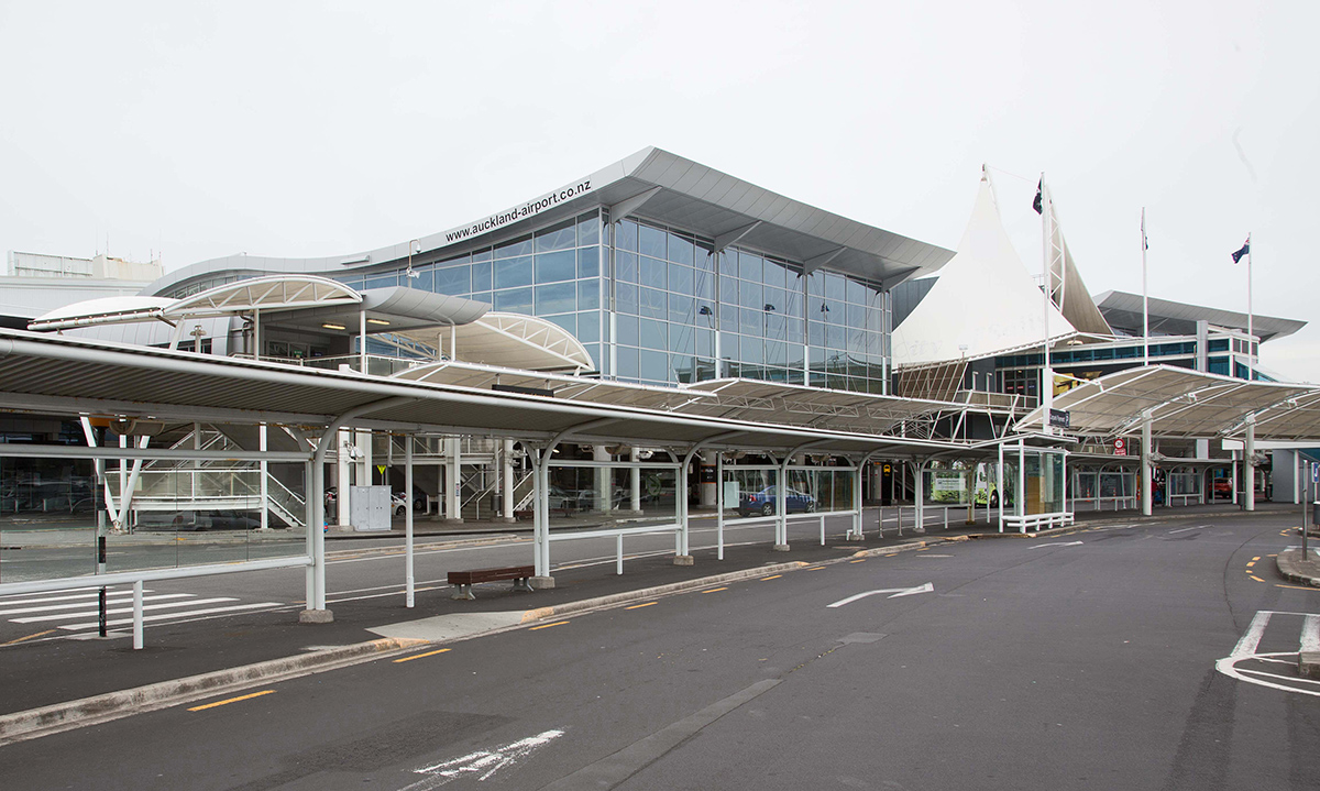 Auckland International Airport stands in Auckland, New Zealand, on Tuesday, Dec. 4, 2012. 