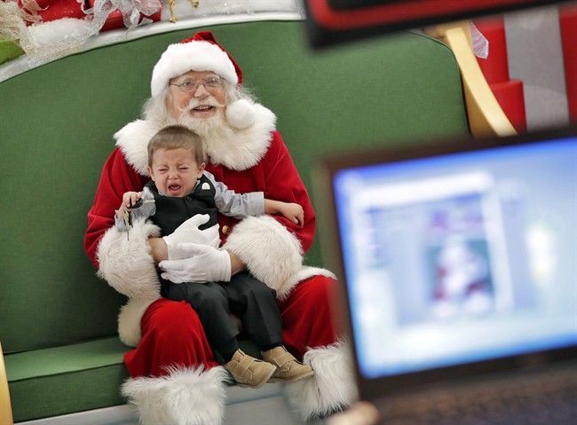 Santa photos are a no-go this year.