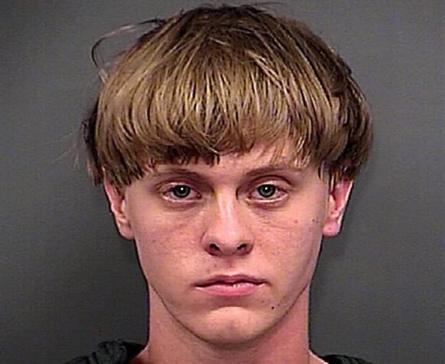 Dylann Roof is sine in a June 18, 2015 file photo provided by the Charleston County Sheriff's Office.
