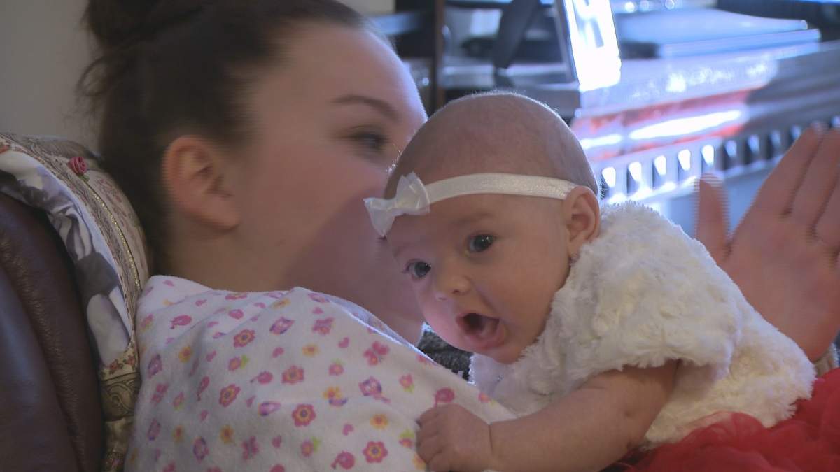 Callie Elizabeth Grace Marsh marks six generations of women in her family.