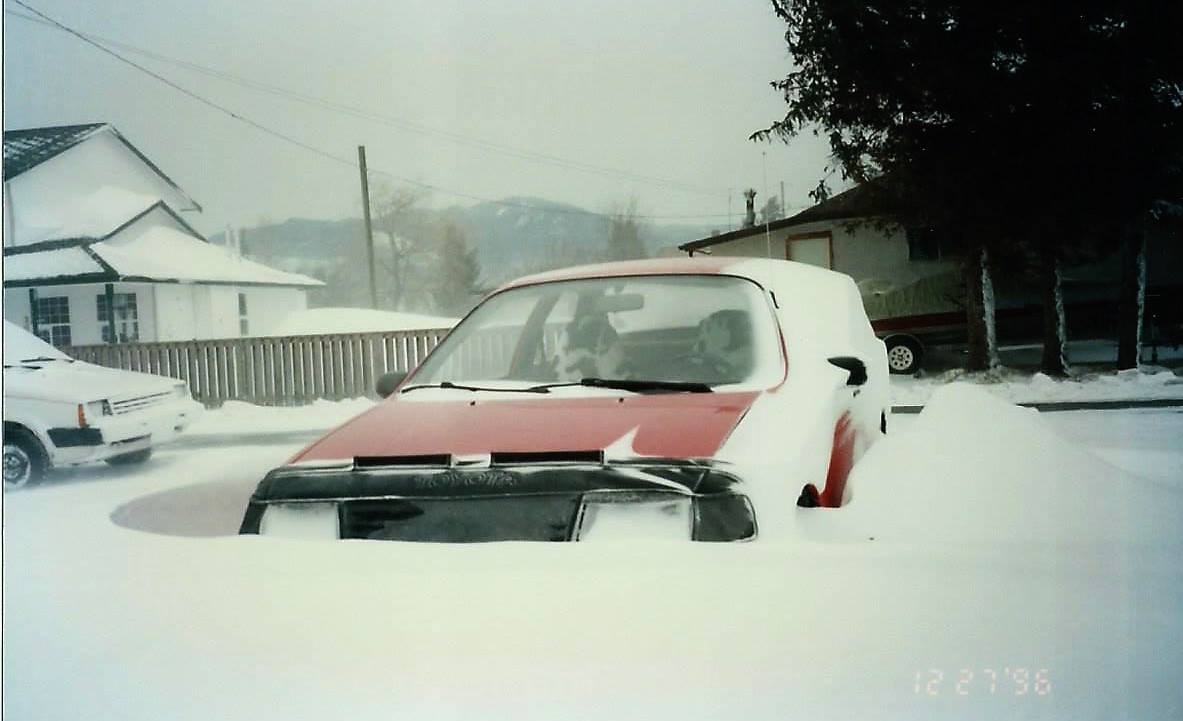 Abbotsford snow storm 1996
