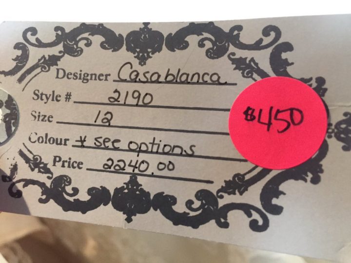Brides-to-be could snag a bargain as Saskatoon dress shop goes into liquidation - image