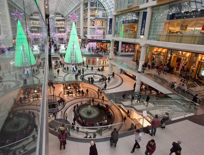 Canadian retail sales saw a larger-than-forecast drop in November, failing to deliver the holiday-shopping boost that analysts had expected.