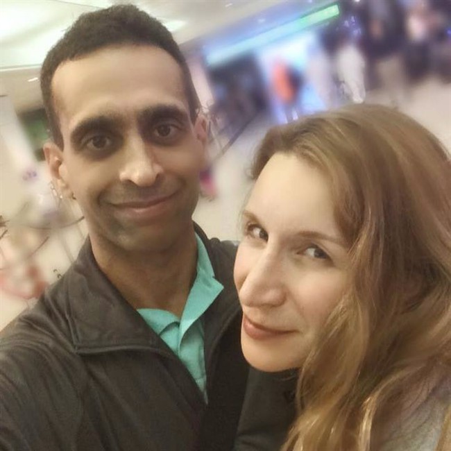 Dr. Mohammed Shamji, 40, and Dr. Elana Fric-Shamji, 40, are shown in this image from Fric-Shamji's facebook page.