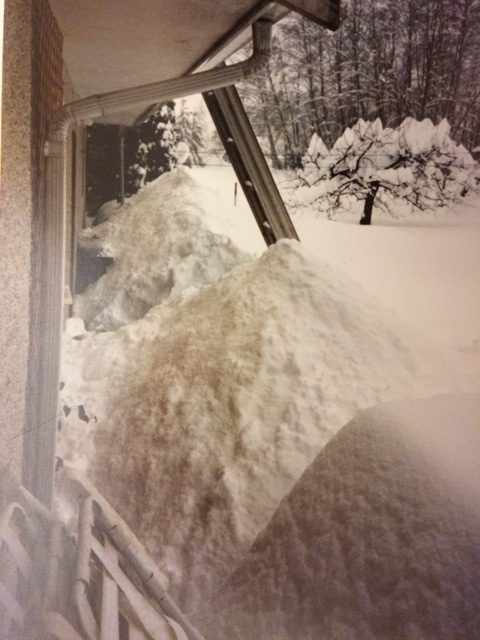 Cowichan Bay snow storm 1996