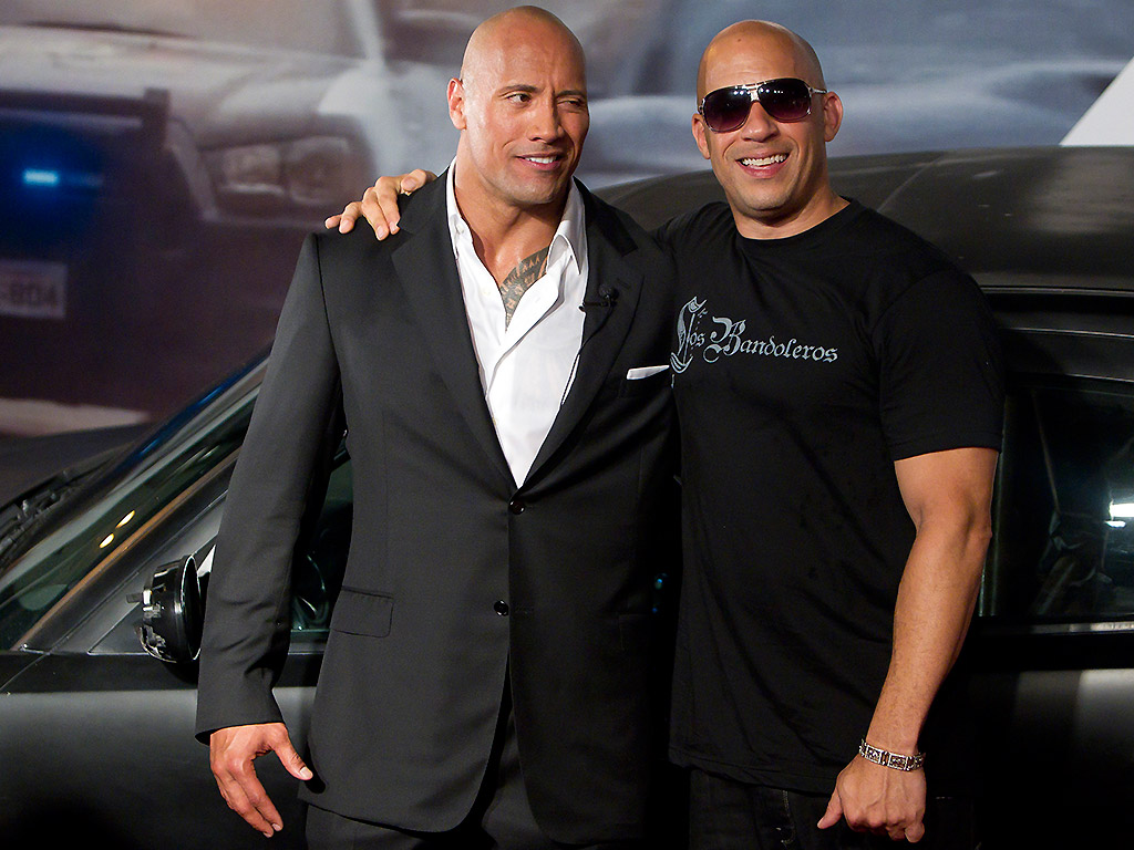 Dwayne Johnson, Vin Diesel