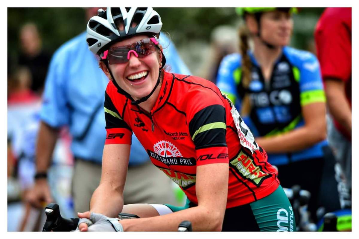 New Brunswick cyclist Ellen Watters is pictured in this handout photo her friend says was "one of her favourites.".