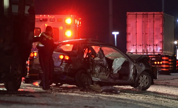 1 dead, 2 injured after crash on Highway 401 in Ajax - Toronto ...