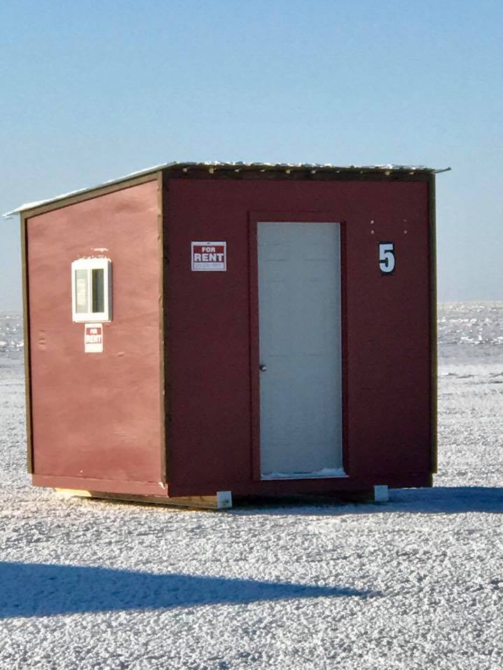 The number two ice shack was stolen on Christmas Eve from the Lake Winnipeg Ice Fishing Shack Rentals.