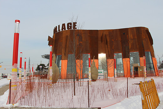 TTC The south entrance to Pioneer Village station.