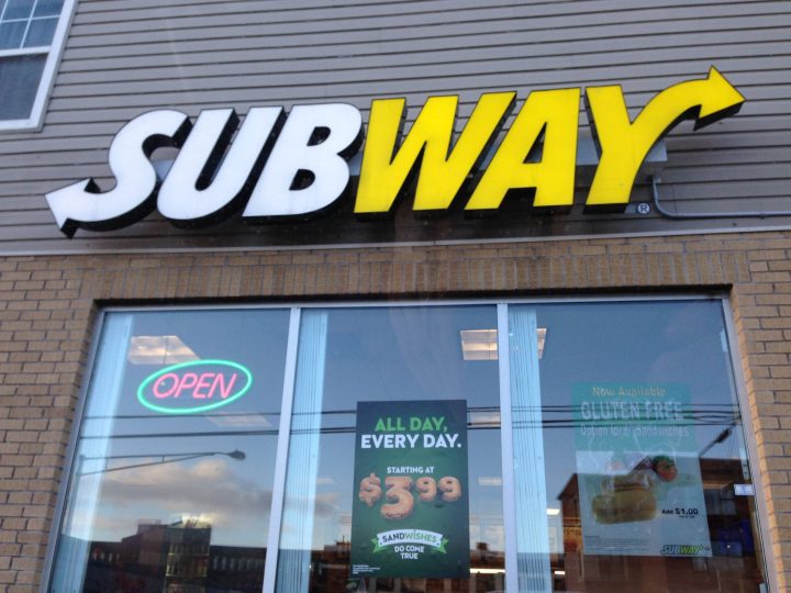 A Regina Subway has limited customer capacity to three people, but the policy was used only on a homeless man who was waiting for his lunch.