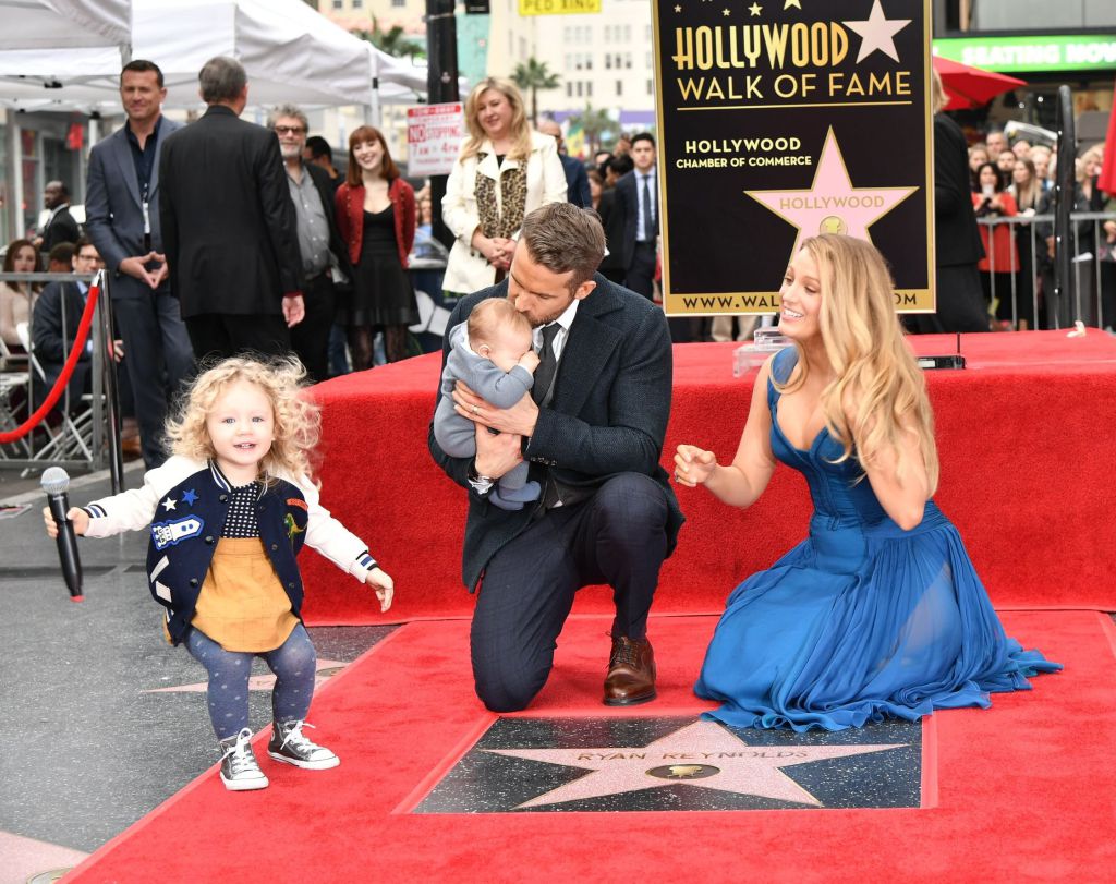 Ryan Reynolds and Blake Lively’s children make first public appearance at Walk Of Fame ceremony - image