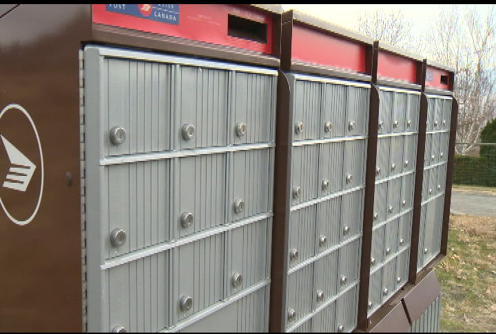 File photo of community mailboxes.