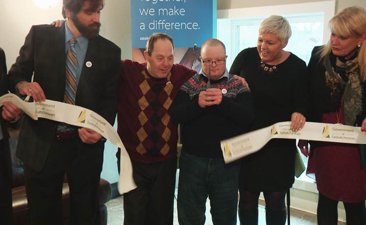 A grand opening ceremony was for a new group home that supports people experiencing intellectual disabilities in Saskatoon.