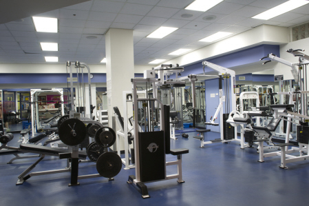 The University of Alberta Hospital Employee Fitness and Recreation Centre. Photo from The Pulse Generator website.