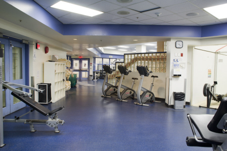 The University of Alberta Hospital Employee Fitness and Recreation Centre. Photo from The Pulse Generator website.