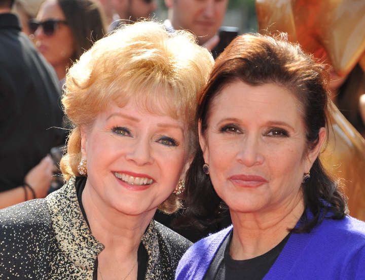 Debbie Reynolds died a day after her daughter, Carrie Fisher.