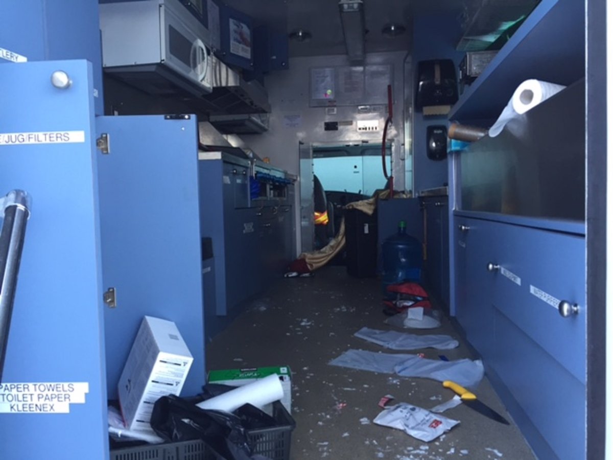 Kelowna Salvation Army disaster truck vandalized, items stolen - image