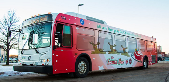 Winnipeg's Santa Bus officially hits the road Wednesday.