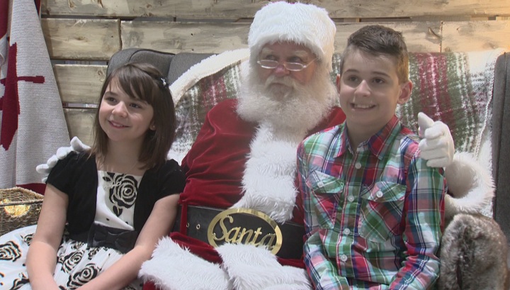 A Quiet Santa event was held at Park Royal Mall on Sunday.