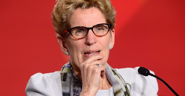 Premier Kathleen Wynne says she doesn't know why businesses are
so much more confident in their own growth than in the province's,
but she says Ontario is leading the country in economic growth this
year.