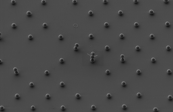 A Western University research scientist has built what he calls the world’s smallest snowman.