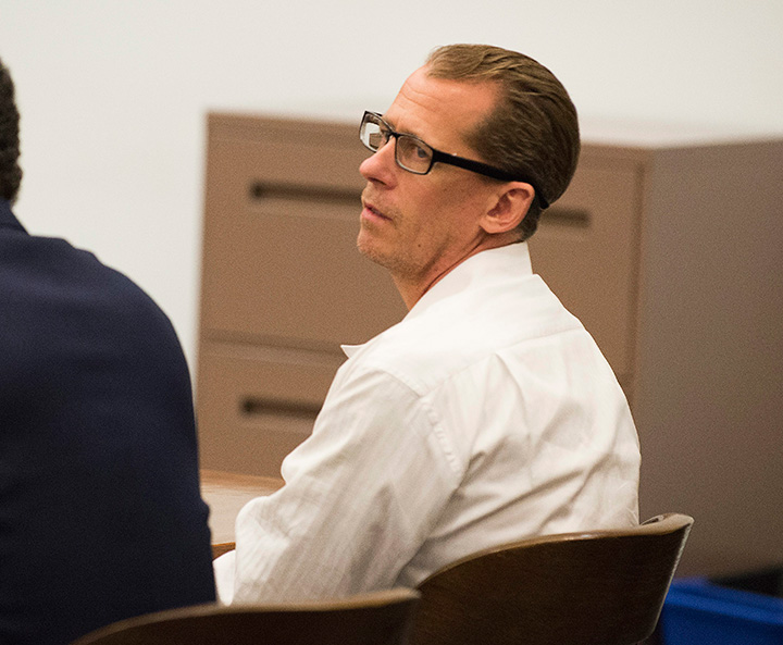 After about an hour of deliberation, a jury came back with guilty verdicts in four counts of murder against Steven Dean Gordon in his murder trial in Orange County Superior Court Thursday, Dec. 15, 2016, in Santa Ana, Calif. 