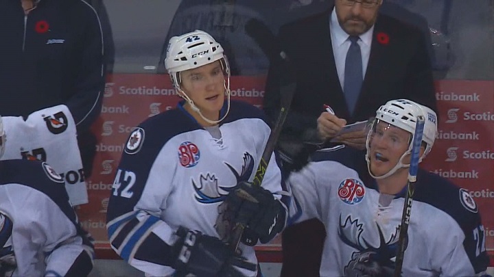 Manitoba Moose defenceman Peter Stoykewych.