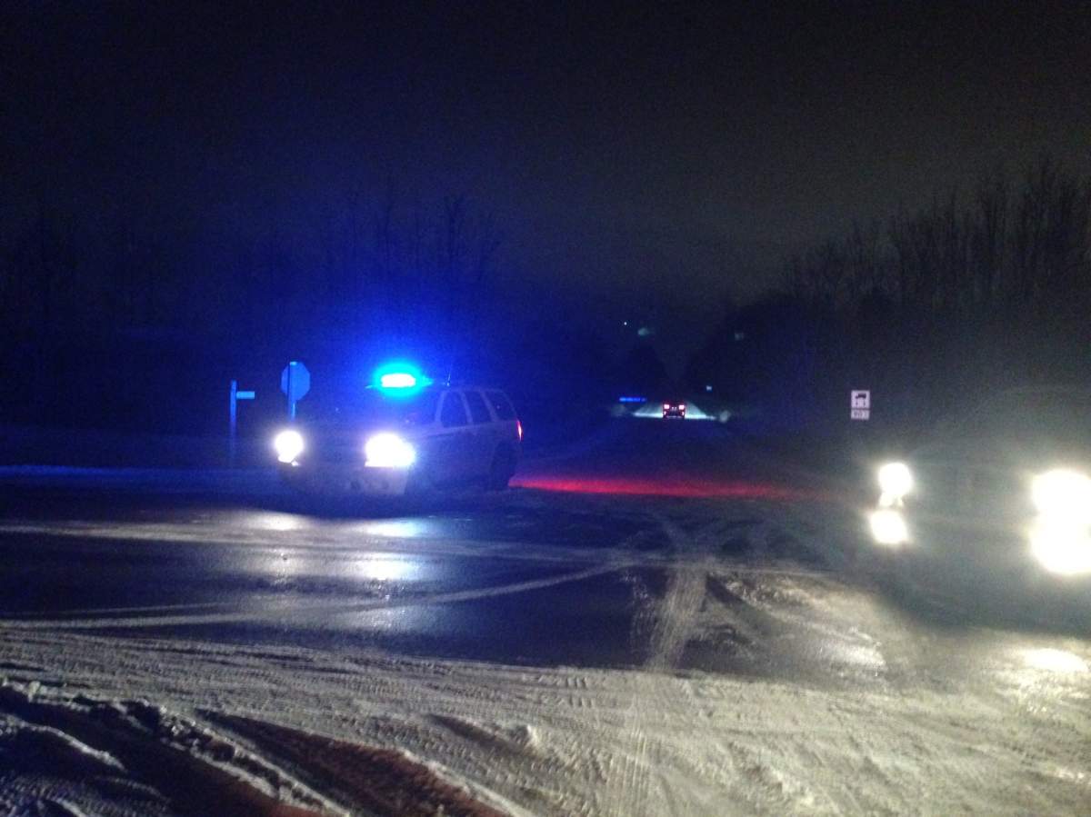 A pedestrian was killed in a collision on Highway 21 south of Sherwood Park. December 28, 2016. 