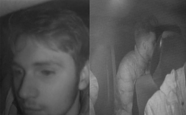 Images of two suspects wanted in a taxi cab robbery in Toronto on Dec. 18, 2016.
