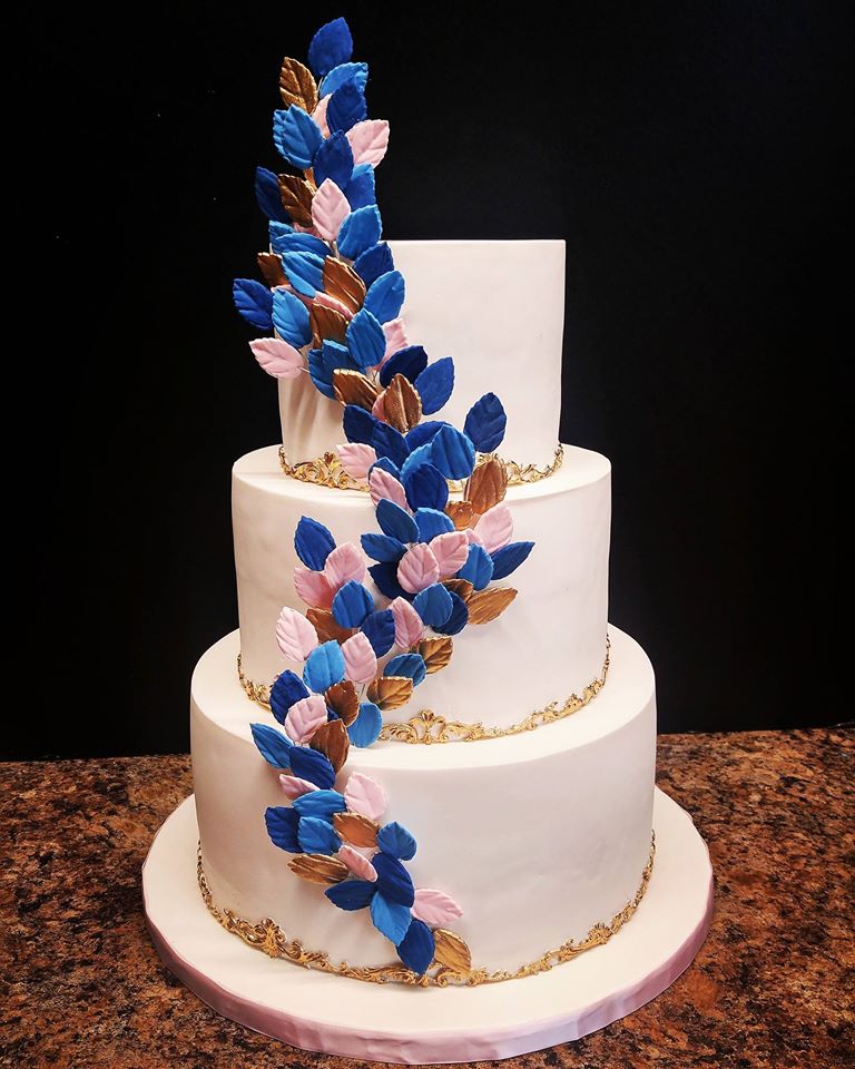 Kirsten Lund’s submission, a Grand Budapest Hotel inspired wedding cake. Wednesday, December 28, 2016.