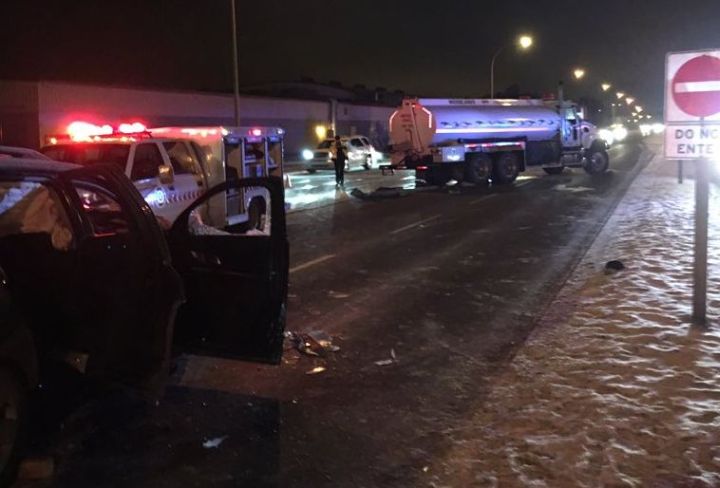 Woman killed in crash involving Whitecourt fire truck en route to blaze