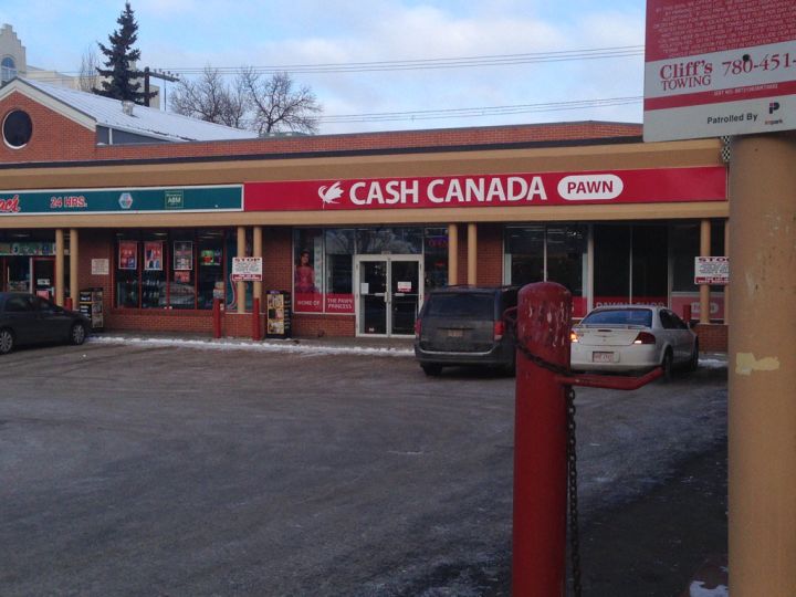 File photo of an Edmonton pawnshop.