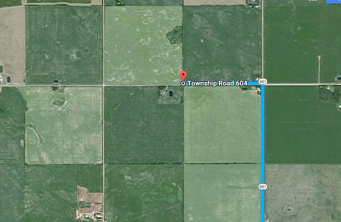 A man was killed in a crash in the intersection of Highway 881 and Twp Road 604 near Bonnyville.