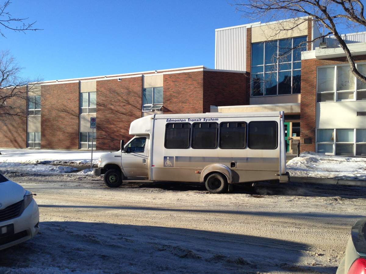A DATS vehicle in Edmonton, Jan. 20, 2017.